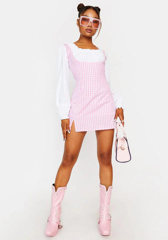 Baby Pique Your Interest Mini Dress