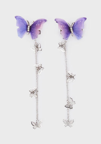 Magnificent Monarch Hair Clips Set