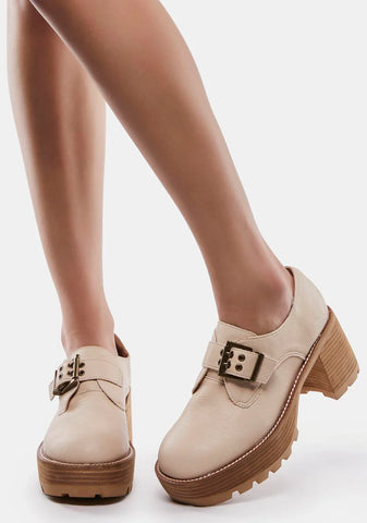 You're A Keeper Platform Oxfords