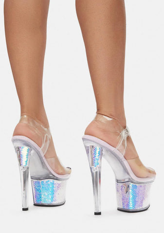 Mermaid Princess Platform Heels