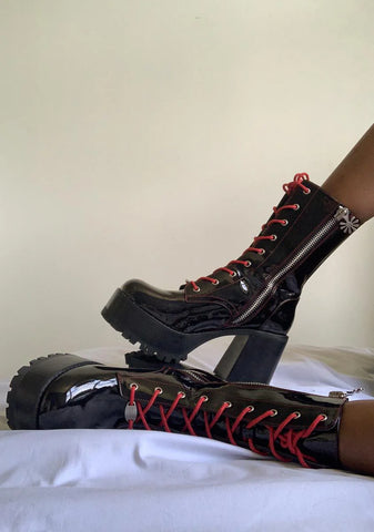 Road To Nowhere Platform Boots