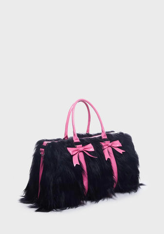 Sweet Sinner Weekender Bag - Black