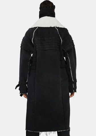 Compression Unisex Fleece Parka Jacket