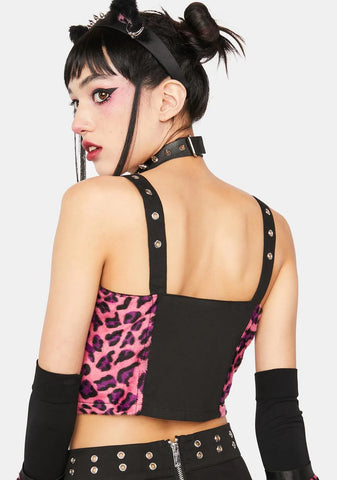 Spot Me If You Can Crop Top