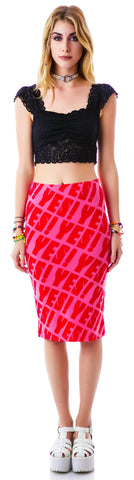 El Dorado Lace Crop Top - Black