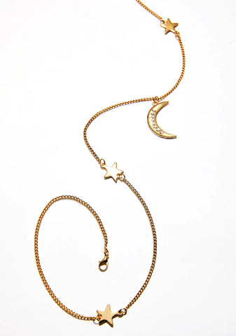 Mystic Moon Babe Necklace