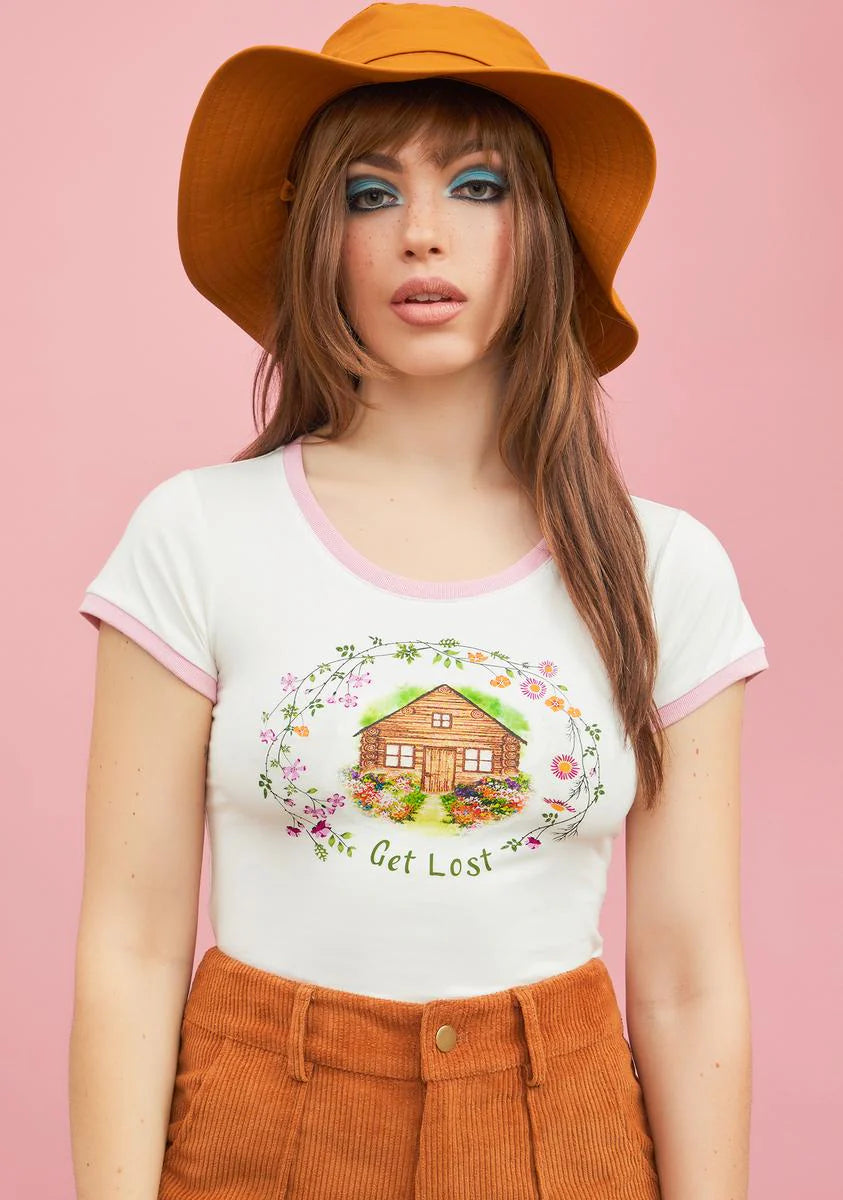 Hit The Road Ringer Tee