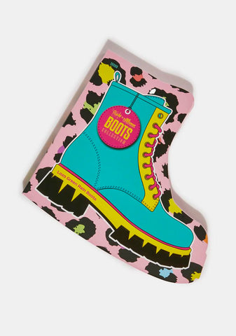 x Koi Footwear Lazo Green Rain Boots Eyeshadow Palette