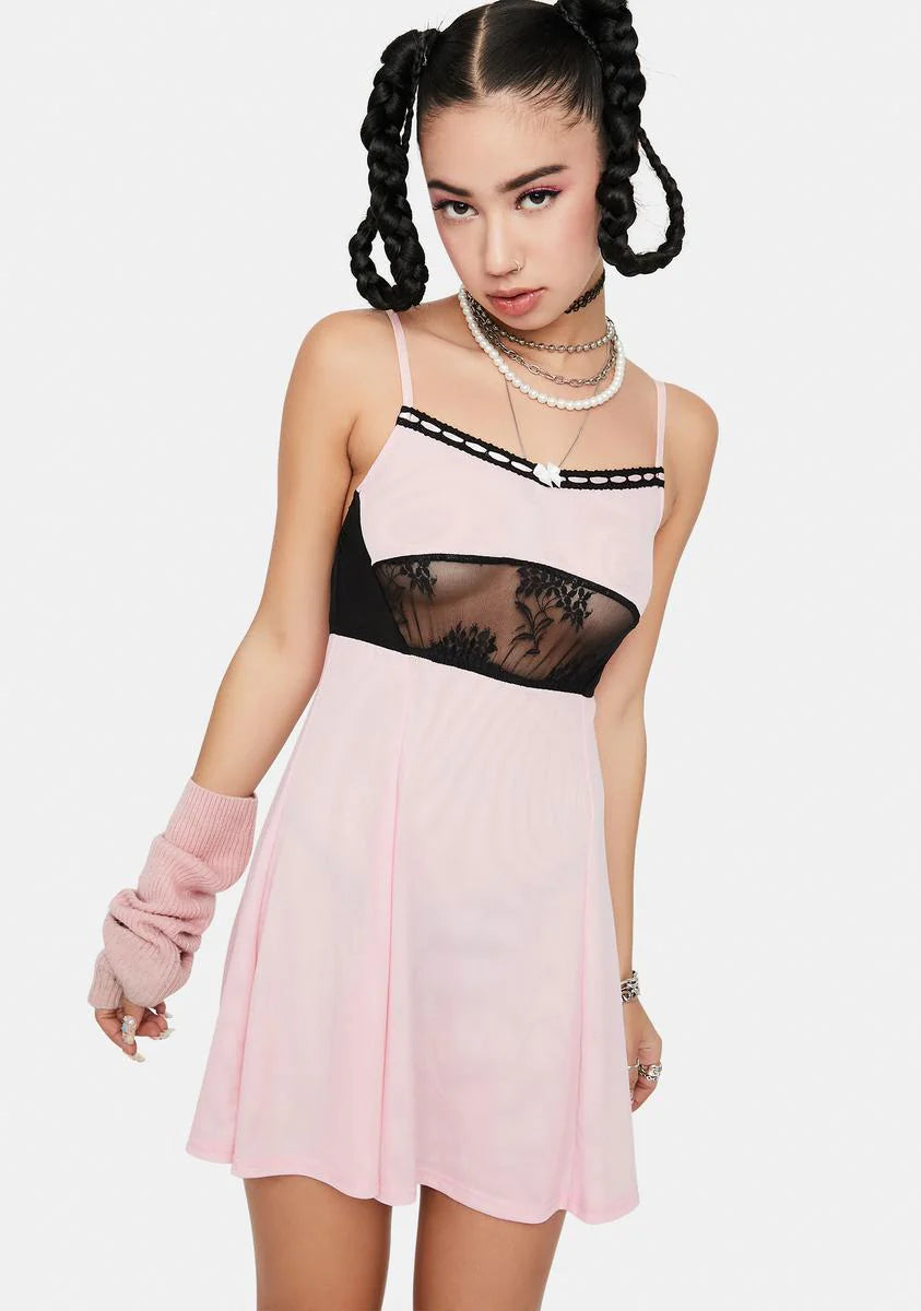 Take The Cake Slip Mini Dress