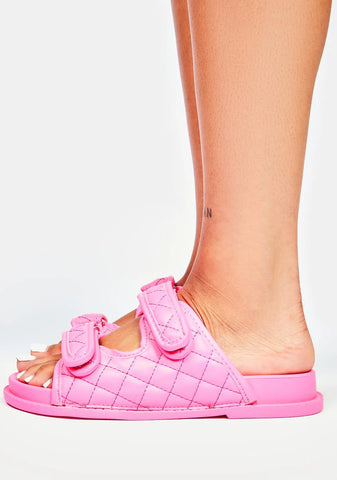 Sugar I Finessed It Quilted Sandals