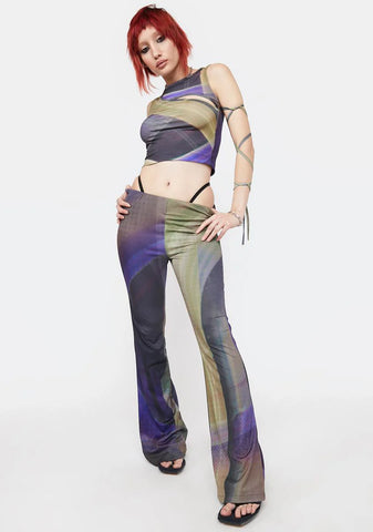 X Gabrielle Luna Flare Pants