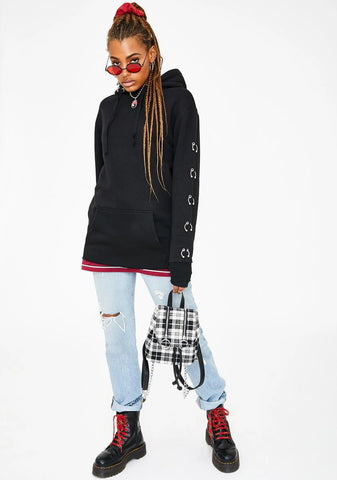 Rumors N' Reputations Pierced Hoodie