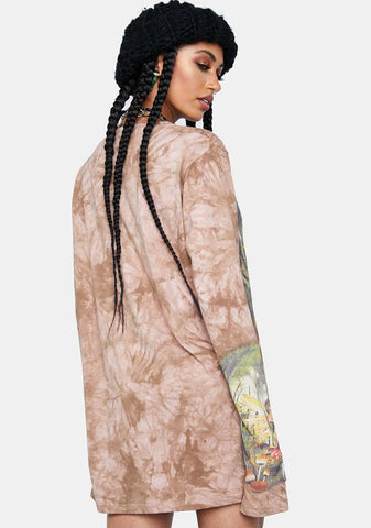 Wishing On A Toadstool Oversized Tee