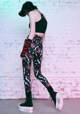 Electric Love Printed Leggings