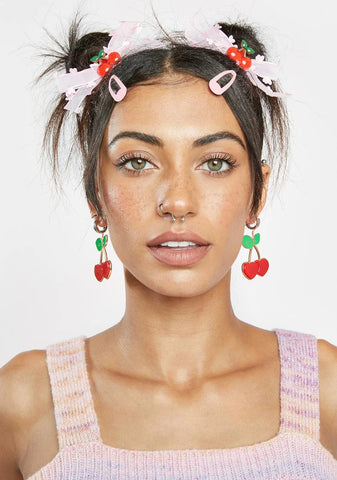 Sweet Remedy Cherry Earrings