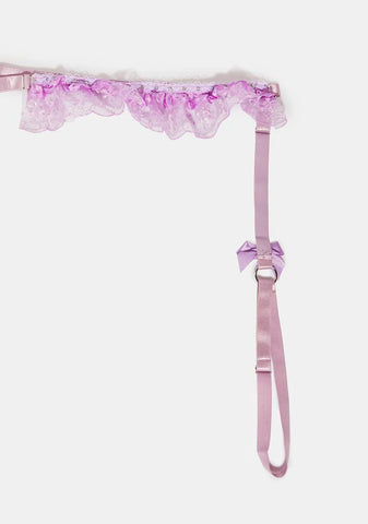 Your Angel Awaits Garter Belt