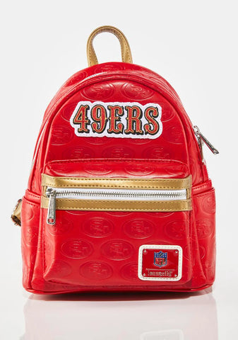 NFL 49ers Mini Backpack