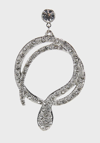 Mortal Coils Hoop Earrings