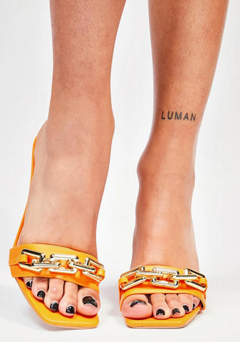 In The Mix Chain Heels