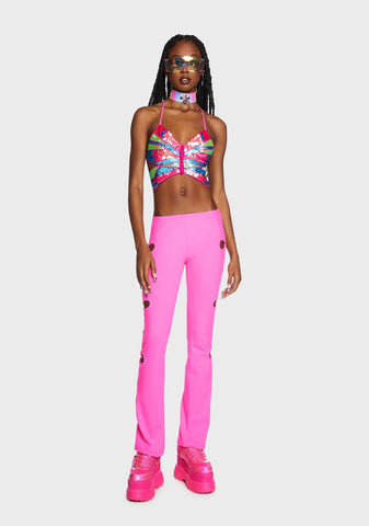 Sweet Star Child Cut-Out Pants