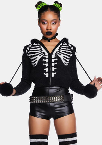 Haunted Out Booty Shorts