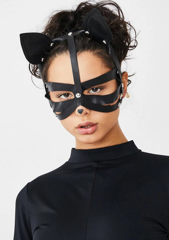 Hawt Lil Hellcat Harness Mask