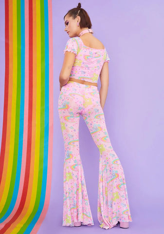 Rainbow Ride Mesh Super Flares