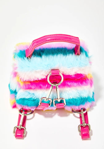 Rainbow Supernova Mini Backpack