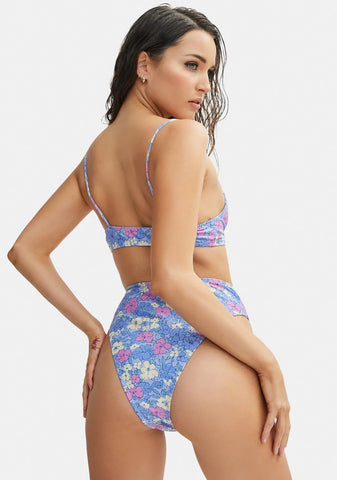 Pastel Floral Carmeson Bikini Bottoms
