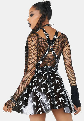 Bat My Lashes Pinafore Dress
