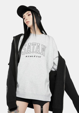 Outline Athletic Logo Sweatshirt