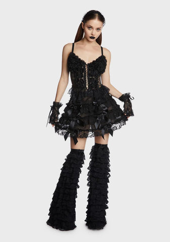 Grim In Bloom Corset