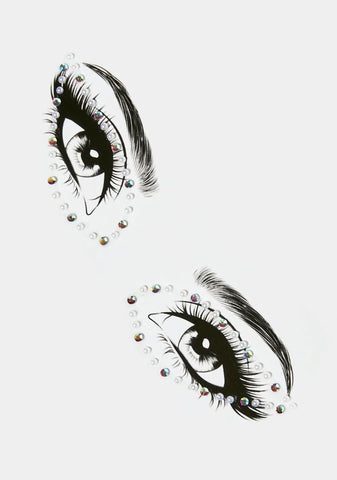 Pearly Rave Kitty Eye Jewels