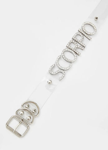 Slayin' Scorpio Rhinestone Choker