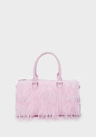 Whirlwind Rebel Marabou Purse