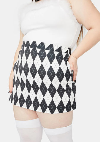 She's Jeepin' Around Mini Skirt