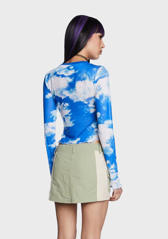 Heaven On Earth Mesh Top