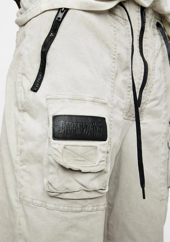Atmosphere Unisex Stone Wash Cargo Pants