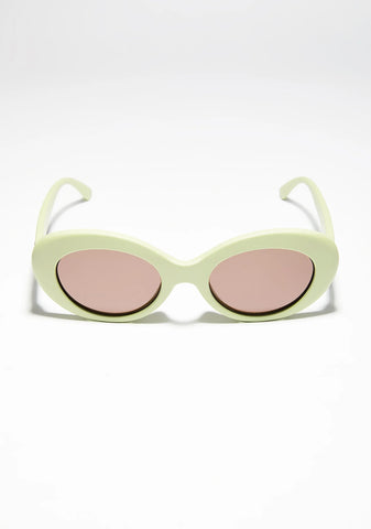 The Love Tempo Matte Avocado Sunglasses