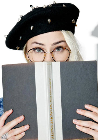 Spiked Mademoiselle Beret