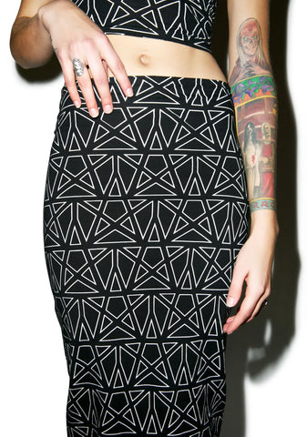 Pentagram Bobby Skirt