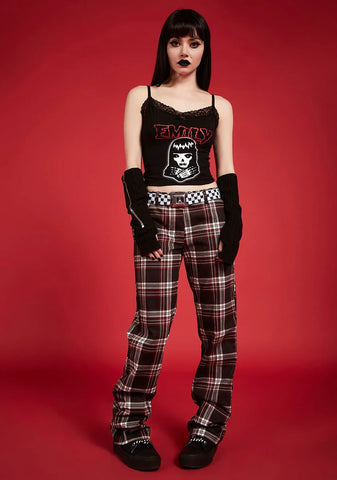 All Things Strange Plaid Trousers