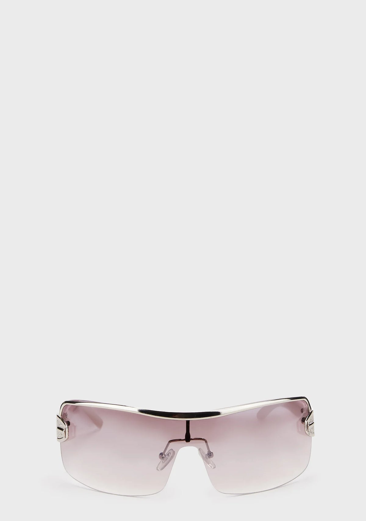 Eye Fair Shield Sunglasses - White