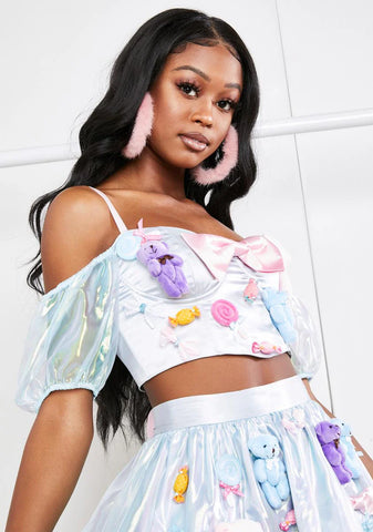 Sweet Masterpiece Bustier Top