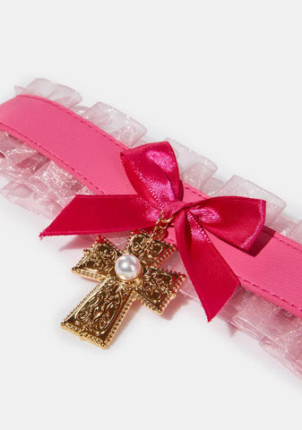 Swear I Love You Choker Necklace