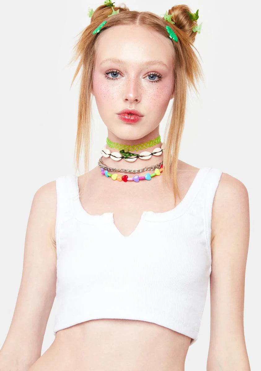 Bliss Way Back When Cropped Tank