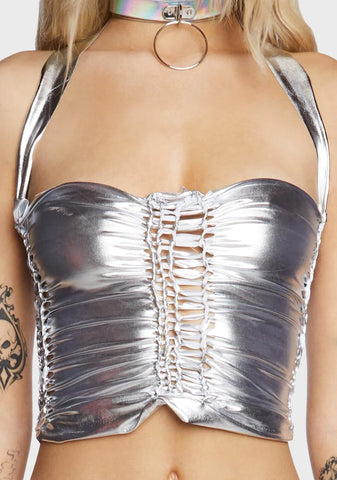 Dance Floor Queen Crop Top