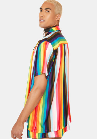 United As One Button Down Top