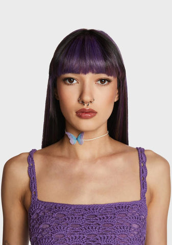 Nocturnal Friend Butterfly Choker