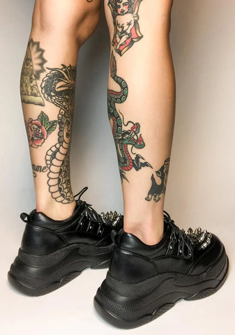 Causin' Havoc Spiked Sneakers